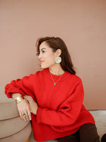 Load image into Gallery viewer, Let Him Kiss Round Me Earrings
