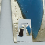 Load image into Gallery viewer, Let Him Kiss Me Blue Stone Earrings

